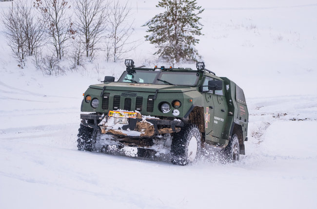 Спеціалізований броньований автомобіль із робочим шифром Варта-Новатор пройшов випробування 02