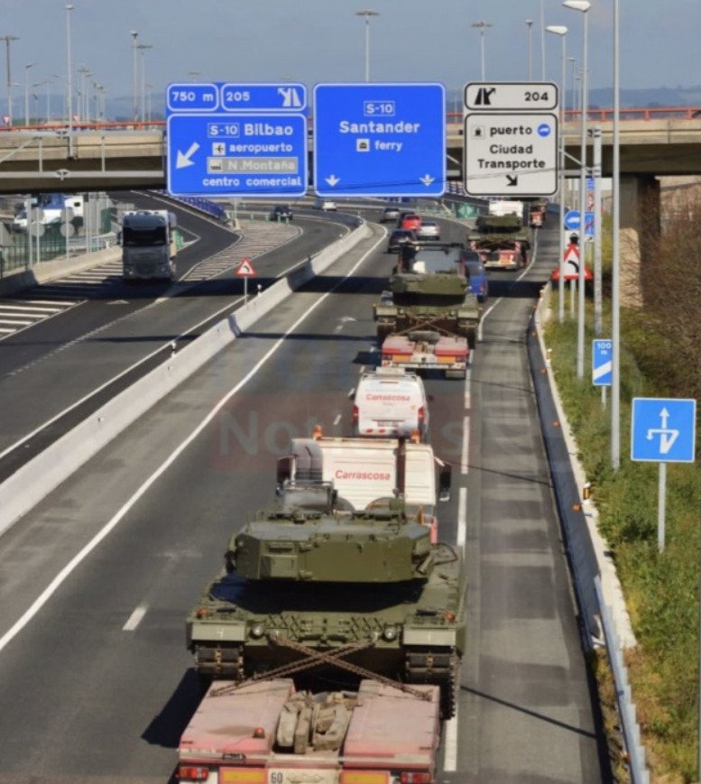 Испания начала передачу Украине шести танков Leopard 2A4, - CNN 01