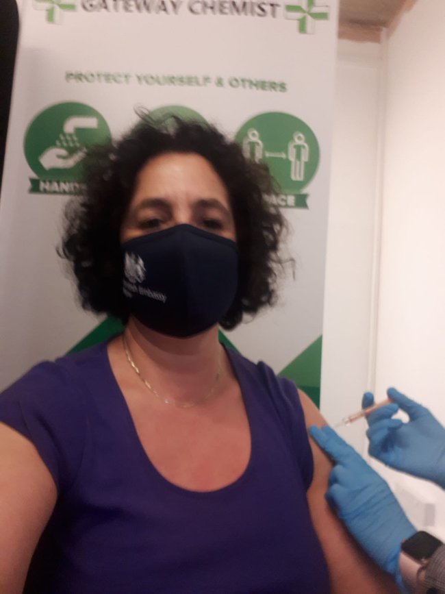 British Ambassador to Ukraine vaccinated with AstraZeneca COVID-19 vaccine 01