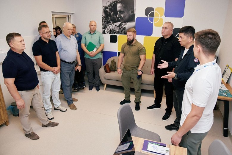 У Полтаві відкрили Простір турботи про ветеранів: яку допомогу можна отримати