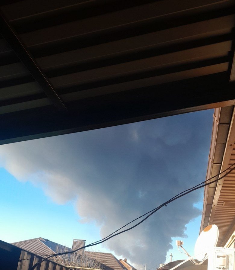 Атака дронів на Новошахтинський завод нафтопродуктів