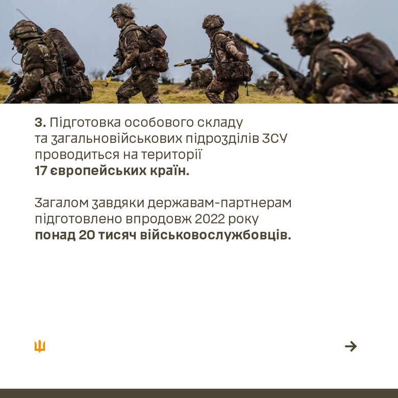 2022 год для ВСУ в цифрах и фактах, - Залужный опубликовал инфографику 04