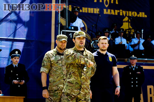 Третя річниця визволення Маріуполя - парад захисників міста 16