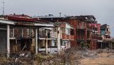 Beach rigged with mines, not a single undamaged building: journalists show embattled Shyrokyne village. PHOTOS