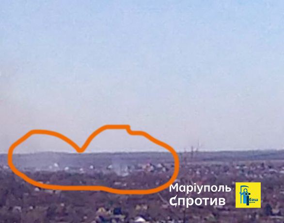 Возле оккупированного Мариуполя раздаются взрывы, россияне подняли авиацию, - Андрющенко 01