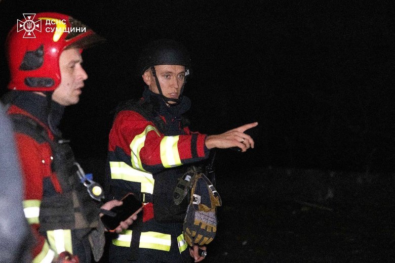 Sumy attacked by drone