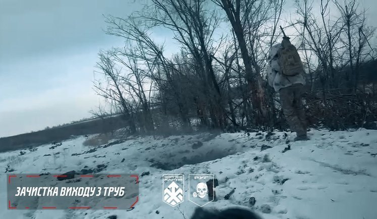 Soldiers from 23rd Regiment of Rapid Reaction Force demonstrated underground combat and clearing of tunnels during Operation ’Veles’ in Kupiansk district. VIDEO