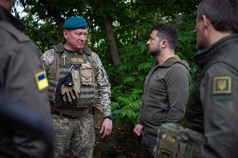 Zelensky arrived at front and congratulated soldiers on Day of Marine Corps of Navy of Armed Forces of Ukraine 10