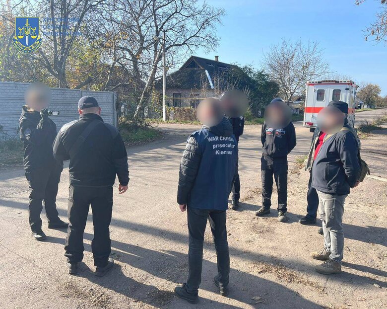 Эксгумированы тела расстрелянных российским военным супругов в Высокополье на Херсонщине 02