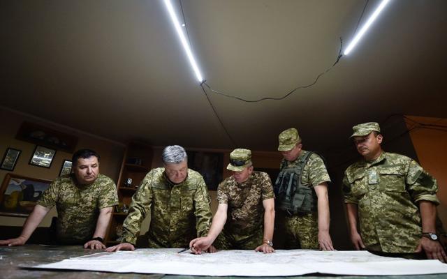 порошенко донбасс ато
