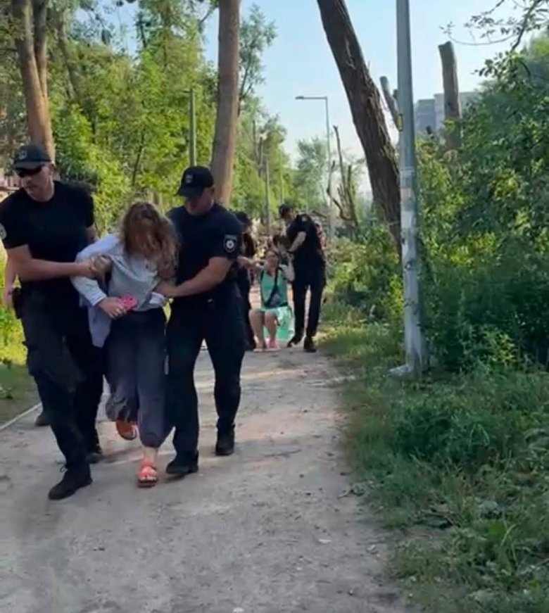 Протести у парку на Теремках