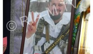 Погибшего на Донбассе украинского воина Владимира Майбороду похоронили в Запорожской области. ФОТОрепортаж