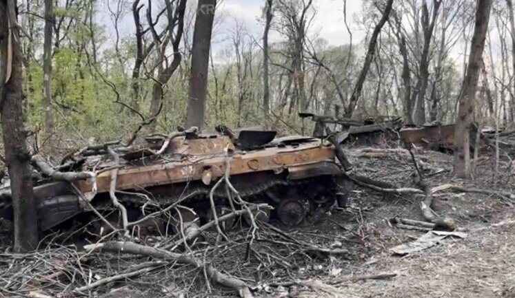 ЗСУ знищили 4 ворожі БТР біля Гуляйполя. ВIДЕО