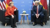 меркель,трамп
