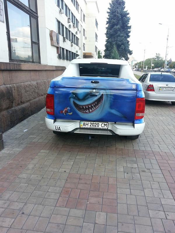 донецк парковка