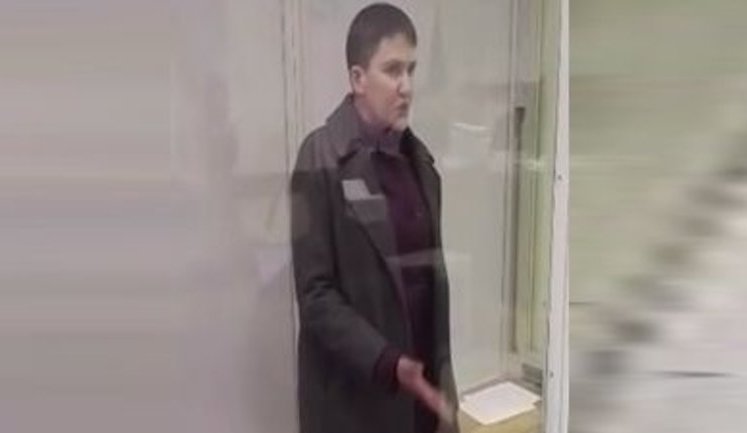 Савченко оголосила сухе голодування через "шантаж і тиск" слідчих СБУ. ВIДЕО