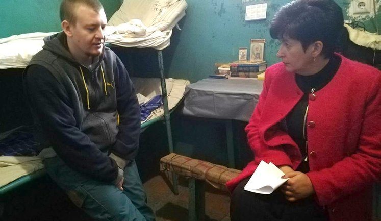 Лутковская посетила в СИЗО российского контрактника Агеева. ФОТО