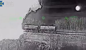 СБУ та СБС знищили російські ешелони з пальним під Луганськом. ВIДЕО