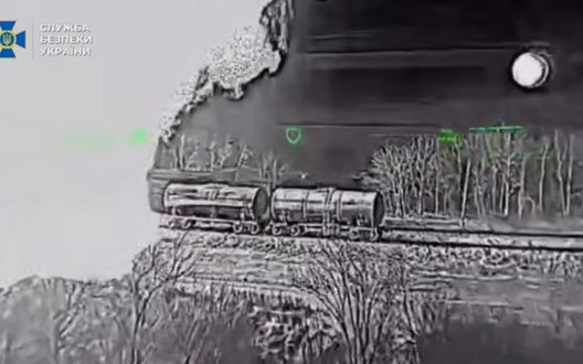 СБУ та СБС знищили російські ешелони з пальним під Луганськом. ВIДЕО