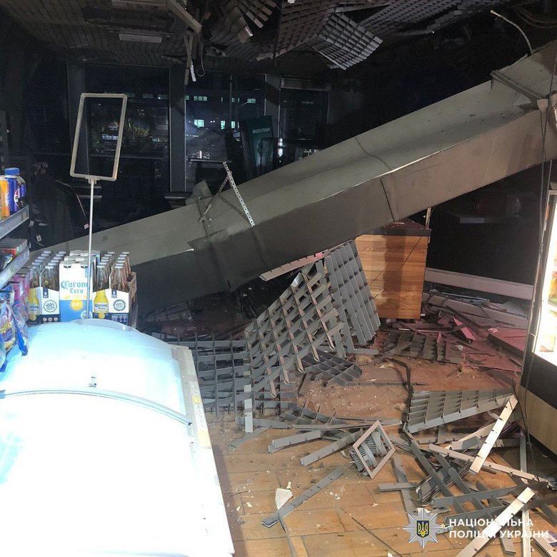 Russians hit gas station in Kharkiv region with guided bombs