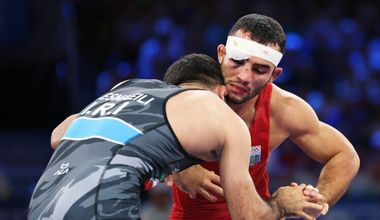 Parviz Nasibov wins silver at 2024 Olympics in Greco-Roman wrestling