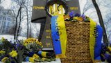 Ukraine leaders honor Kruty Heroes. PHOTOS