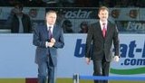 Попов и Колесников ступили на скользкую дорожку и открыли обновленный Дворец спорта в Киеве. ФОТОрепортаж