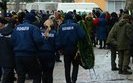 Hundreds of people came to bid farewell to policeman killed in gunfight in Odesa. PHOTOS