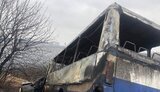 Автомобіль та автобус з пасажирами зіткнулись на Дніпропетровщині, загинула одна особа, - поліція. ФОТО