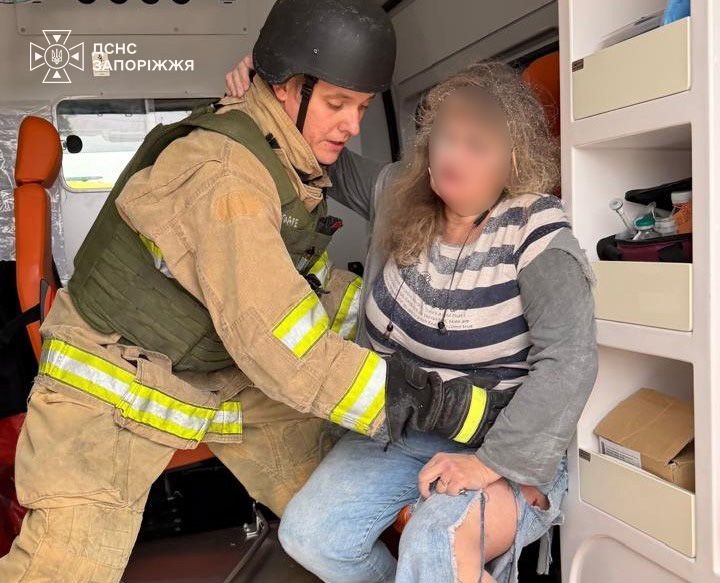 обстріл Запоріжжя