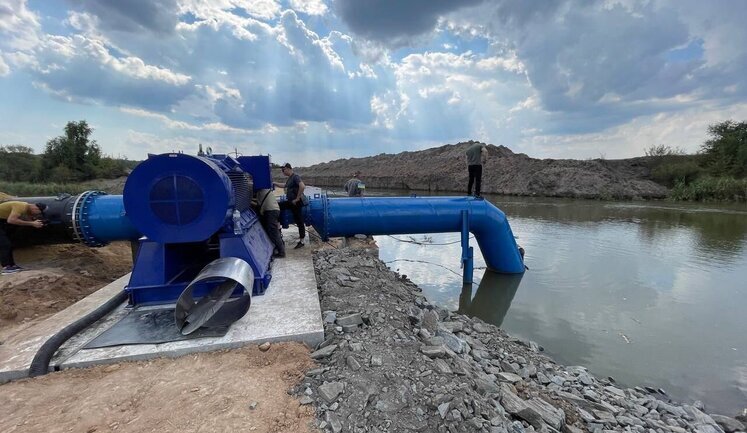 Waterworks for Kryvy Rih: "Automagistral-South" launched first thread. PHOTOS