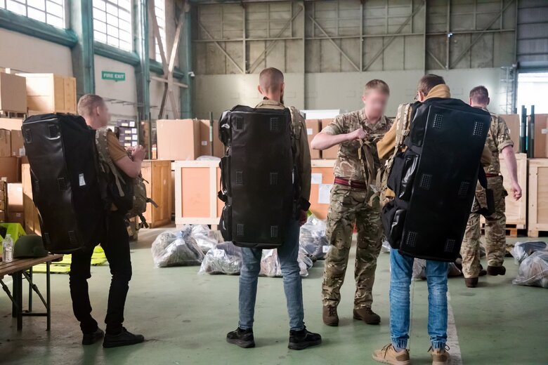 спорядження для українських військових у Британії
