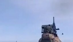 Боєць кулеметом Browning збив російський Шахед під час атаки на міста України