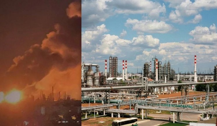 Українські дрони вдарили по Волгоградському НПЗ і заводу "Газпрому" у Башкортостані (оновлено)