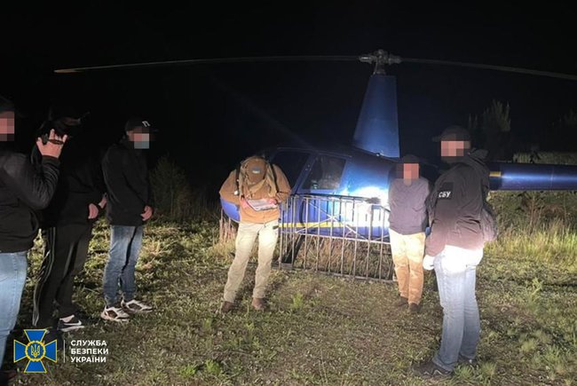 СБУ обнаружила канал контрабанды сигарет в ЕС с помощью вертолета 01