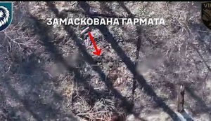 Морпіхи 34-ї ОБрМП та оператори СБУ знищили гармату окупантів, яка обстрілювала Херсон. ВIДЕО