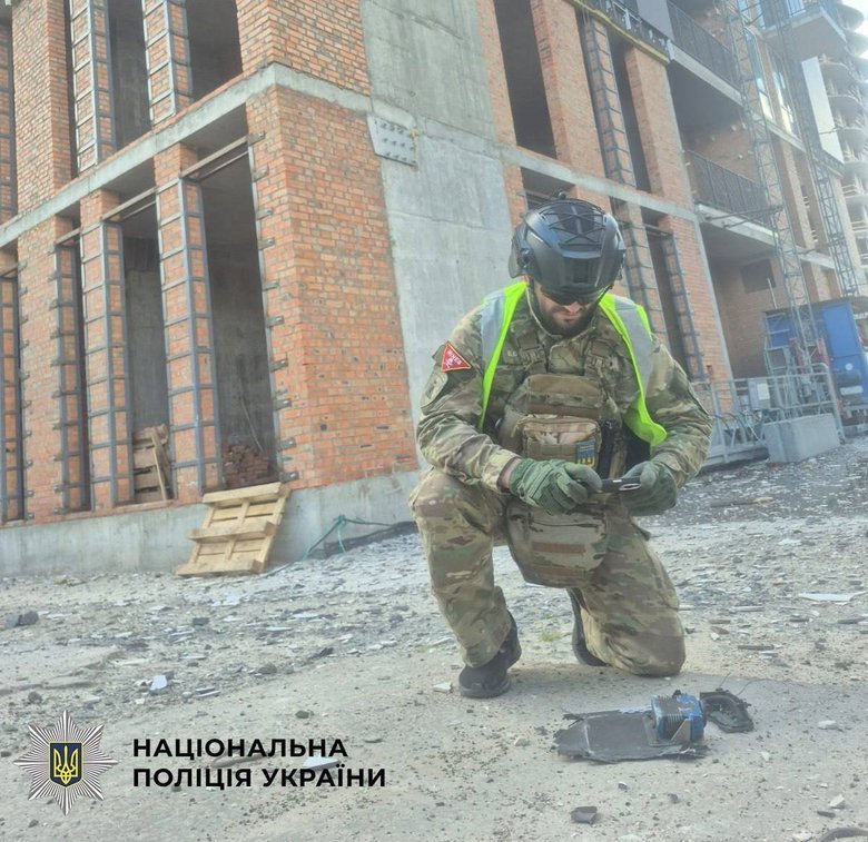 the aftermath of the attack on Kyiv