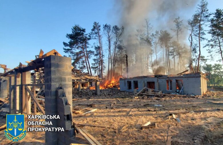 Наслідки ракетного удару по Балаклії