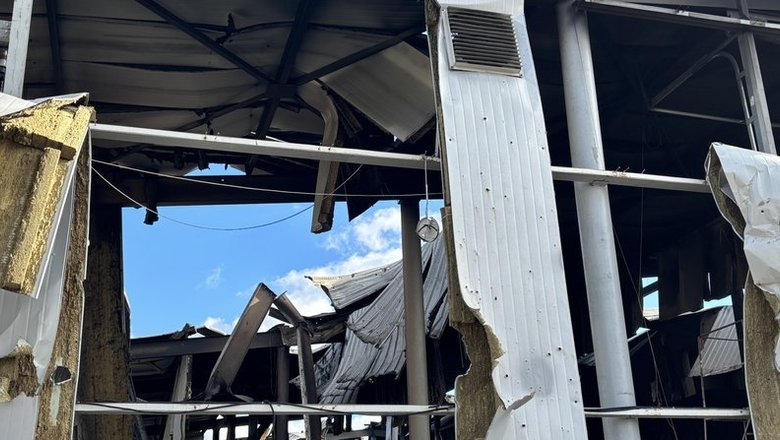 Росія дронами знищила макаронний завод на Харківщині