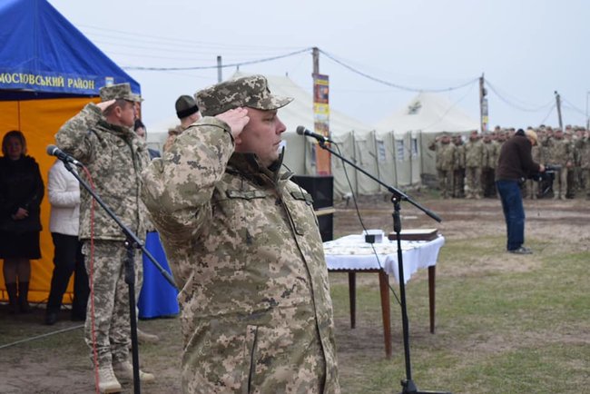 В свой 5-й день рождения 53-я ОМБ вернулась из зоны ООС в пункт постоянной дислокации на Днепропетровщину 02