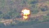 Ukrainian soldiers destroyed three Russian artillery pieces using ’Leleka’ UAV and ’HIMARS’ multiple launch rocket system. VIDEO
