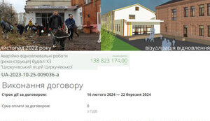 Влада села на Харківщині витратить 135 мільйонів на будівництво укриття для ліцею за 20 кілометрів від лінії фронту