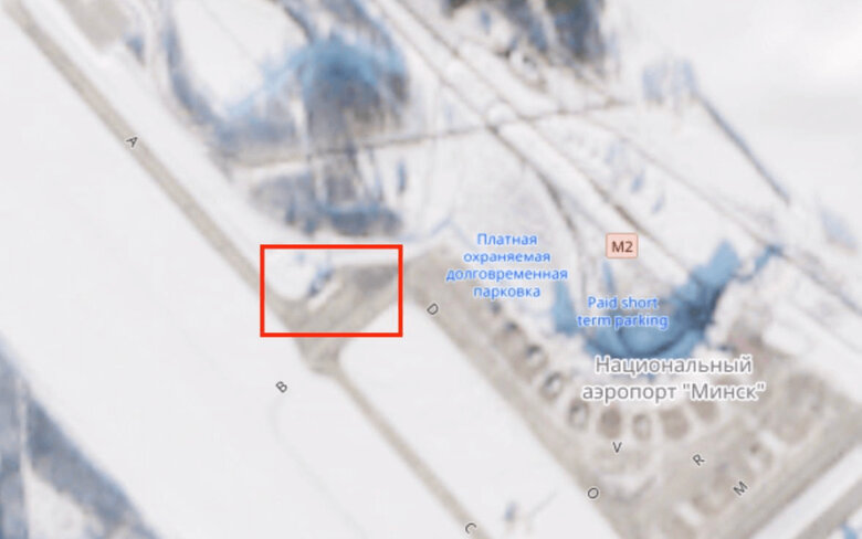 Китайський літак у Білорусі