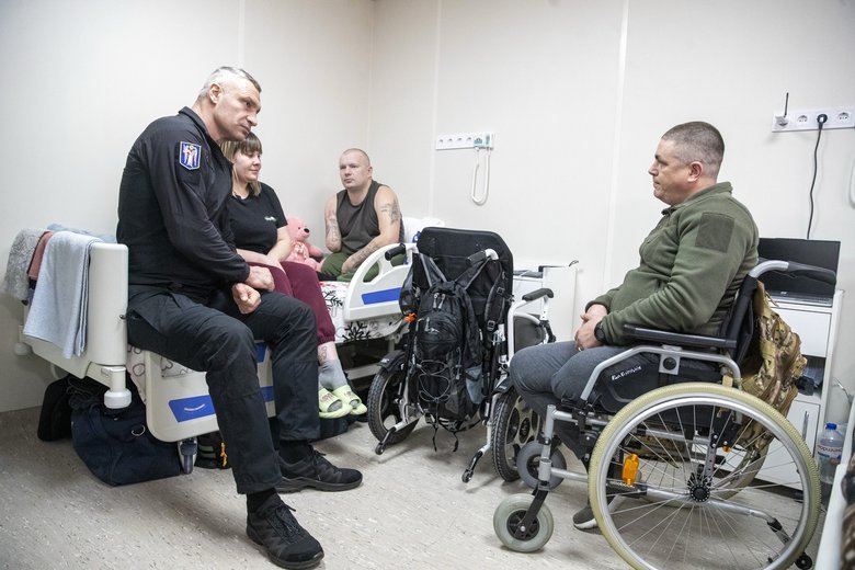 В Киеве открыли новое отделение реабилитации раненых военных