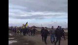 "Слава нації, п#зда Російській Федерації": у Чаплинці відбувся проукраїнський мітинг. Окупанти відкрили вогонь. ВIДЕО