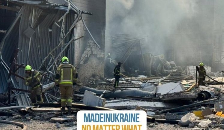 Найбільший виробник хумусу в Україні зупинив роботу після ракетного удару РФ. ФОТО