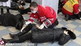 В киевском аэропорту поиграли в "Домодедово". ФОТОрепортаж