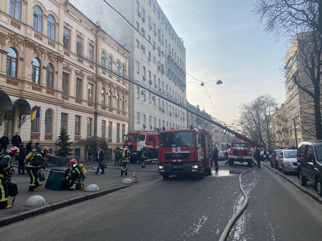 Fire in Culture Ministry building extinguished – Interior Ministry 01