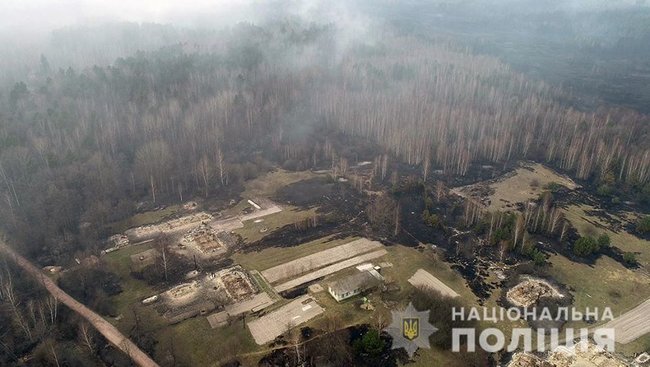 Полиция расследует причины масштабных пожаров на Житомирщине: уничтожены тысячи гектаров леса и десятки домов 02