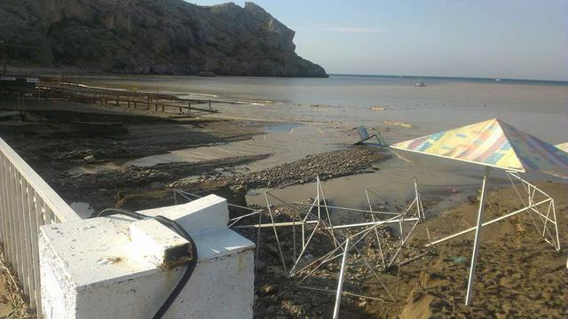 Такое в Крыму вижу впервые!: Последствия ночных ливней и селевых потоков в оккупированном Судаке 04